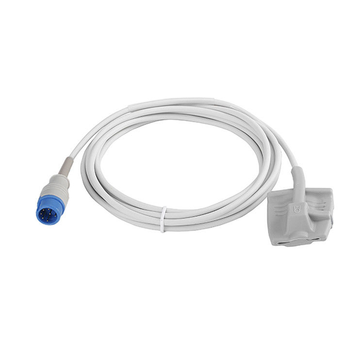Mindray Silicone Spo2 Sensor 7 Pin Untuk Penyambung Klip Jari Dewasa