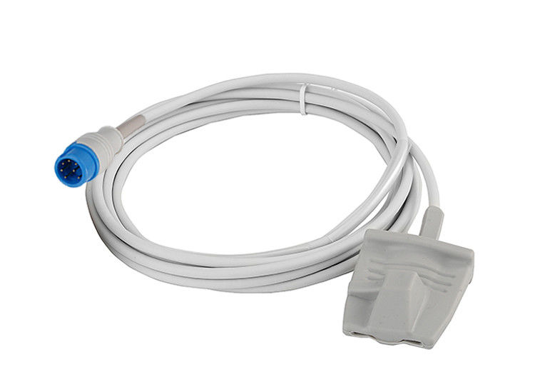 Mindray Silicone Spo2 Sensor 7 Pin Untuk Penyambung Klip Jari Dewasa