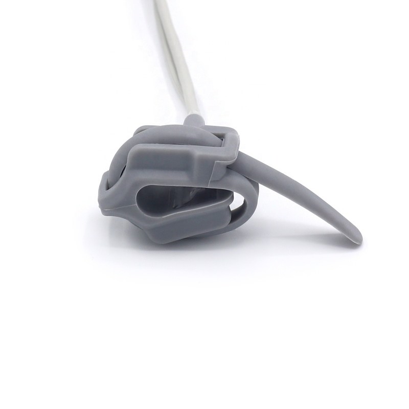 OEM Neonate Sensor Spo2 yang dapat digunakan kembali Kompatibel M 1269 LNOP Warna abu-abu