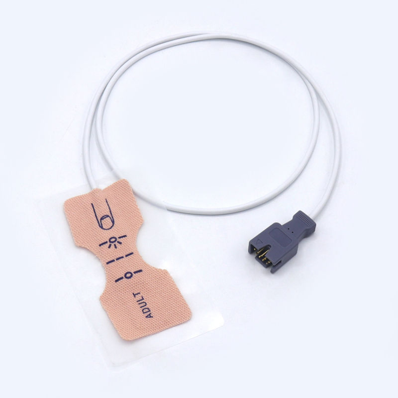 Non Woven Spo2 Sensor Baru Lahir 1859 M 0,9m Untuk Dewasa