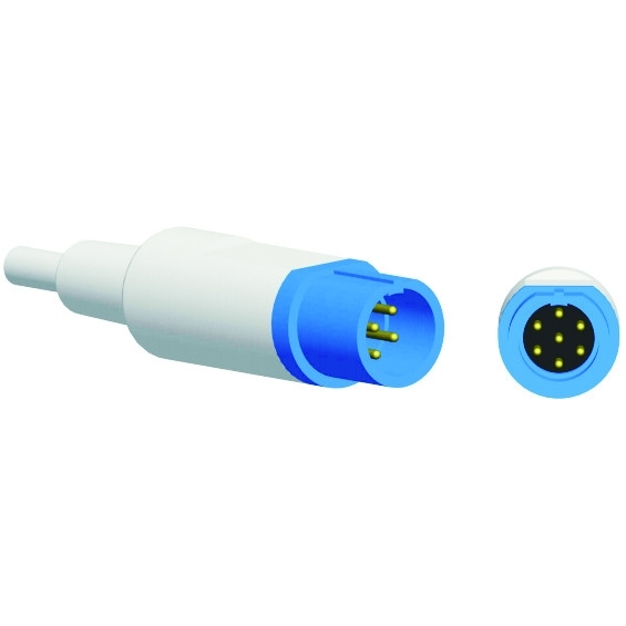 OEM Praktis Spo2 Sensor Kabel Panjang 2.2m Untuk Adaptor Monitor