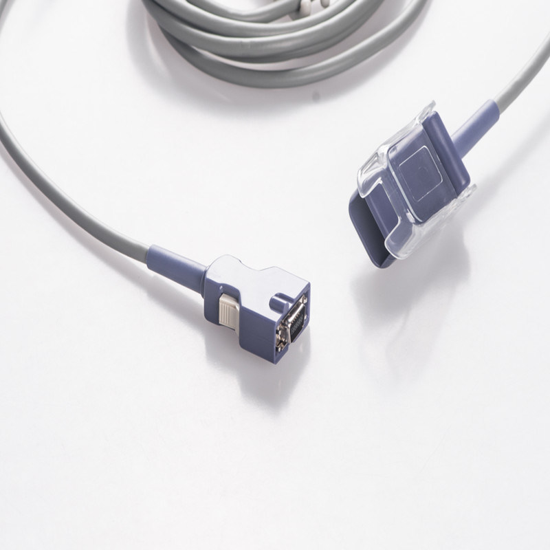 DOC-10 Praktis Nellcor Spo2 Kabel, 14 Pin Pulse Oximeter Wire