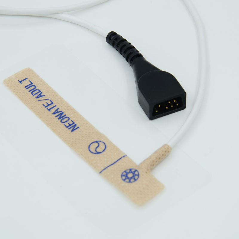Adhesive Pulse Oximeter Jari Probe Panjang 90cm Warna Putih
