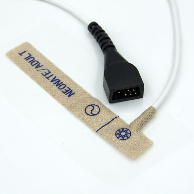 Adhesive Pulse Oximeter Jari Probe Panjang 90cm Warna Putih