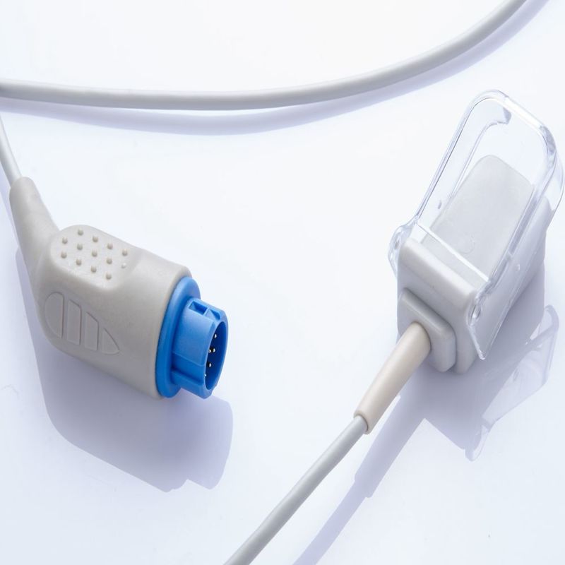 Multifunctional Spo2 Sensor Kabel Panjang 3m Abu-abu Warna HP M1900AB M20EC08
