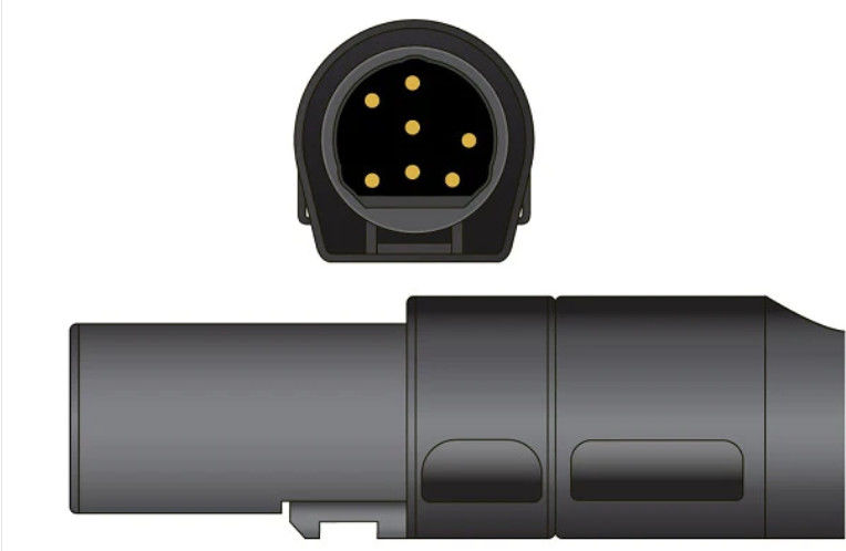 Datex GE Ohmeda Kompatibel Pendek 7pin Finger Clip SpO2 Sensor - OXY-F1-H