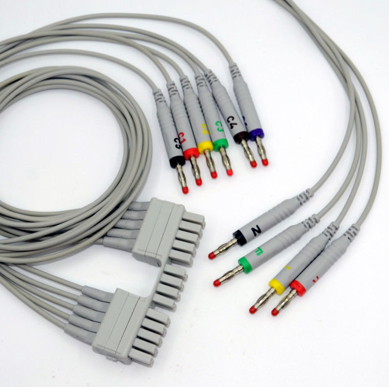 Burdick Atria Plus Eclipse Direct Connect Kabel EKG 10 Led AHA Pisang 3,0m Panjang