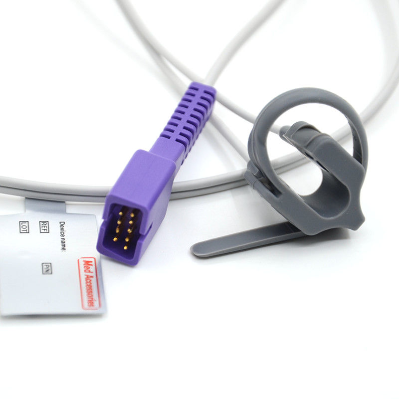 Pasien baru lahir kompatibel untuk Nellcor Oximeter Spo2 Sensor 9 Pin Multi Fungsi