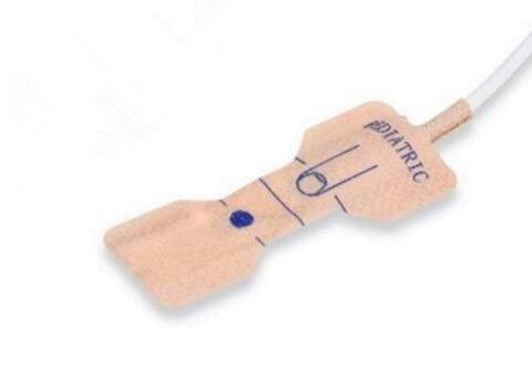 Perlengkapan Med Pabrik perekat pulsa sekali pakai oksimeter jari probe panjang 90cm warna putih