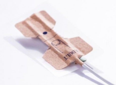 Perlengkapan Med Pabrik perekat pulsa sekali pakai oksimeter jari probe panjang 90cm warna putih