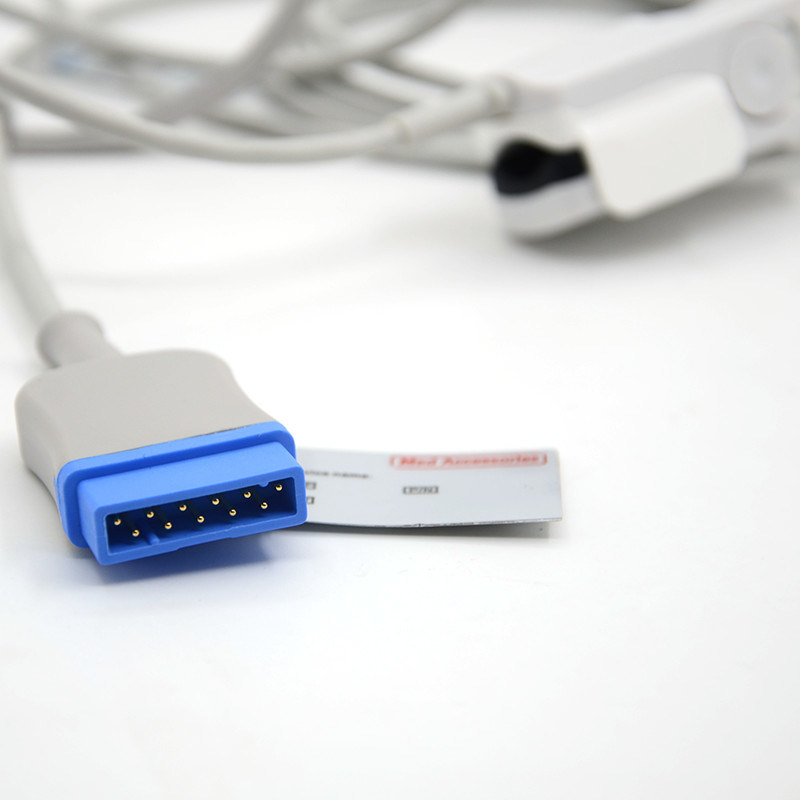 Kompatibel GE Marquette Jari Dewasa Spo2 Sensor 11 Pinsensor spo2