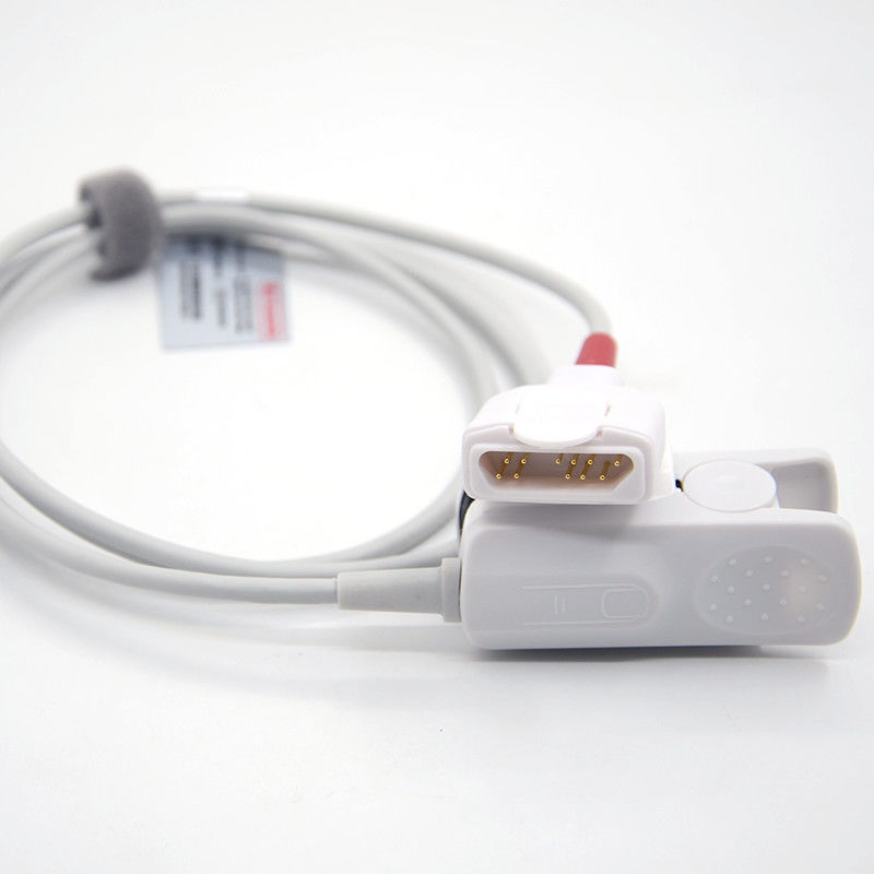 Tipe Probe Sensor Spo2 yang dapat digunakan kembali yang didukung oleh listrik untuk 0-40 derajat Celcius