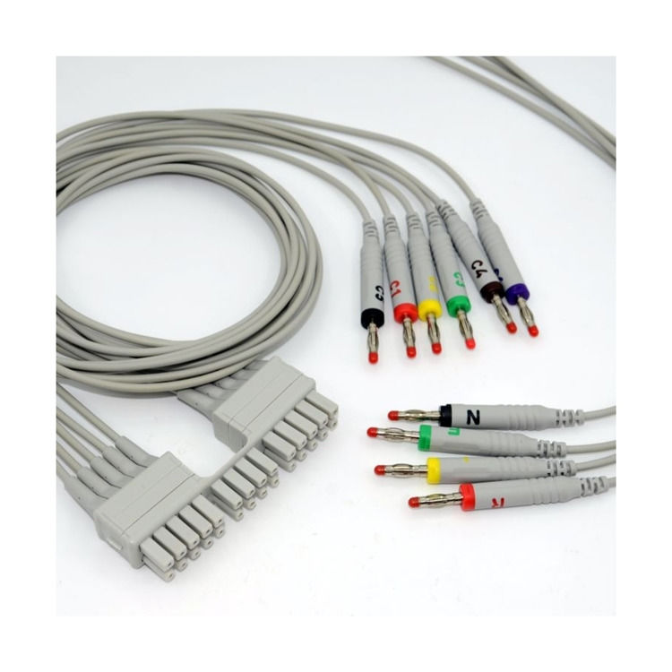 Kabel Ekg / Set Kabel Ekg untuk Layanan Kesehatan Medis