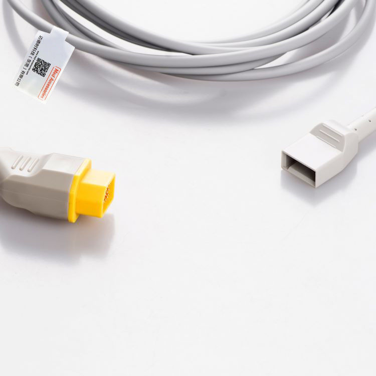 Nihon Kohden Untuk BB Transducer IBP Adaptor Kabel Tekanan Darah Invasif Untuk Aksesoris Perawatan Medis