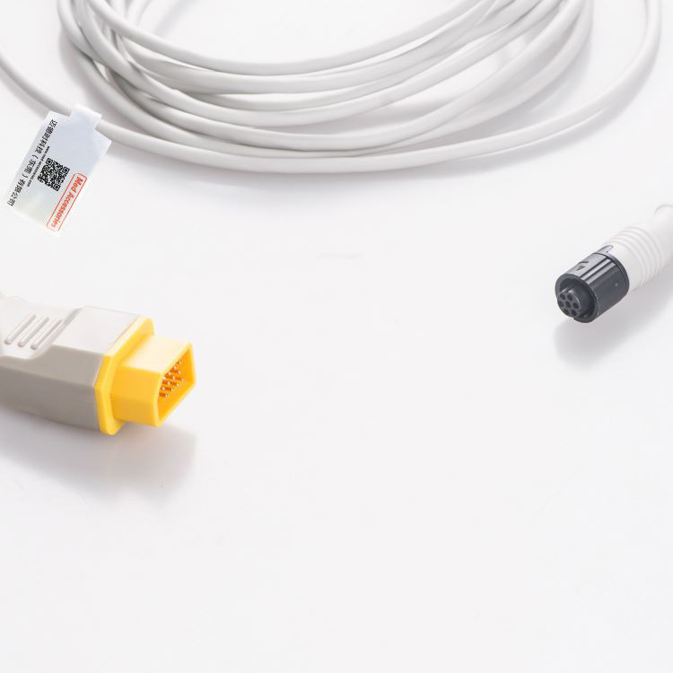 Nihon Kohden Untuk BB Transducer IBP Adaptor Kabel Tekanan Darah Invasif Untuk Aksesoris Perawatan Medis