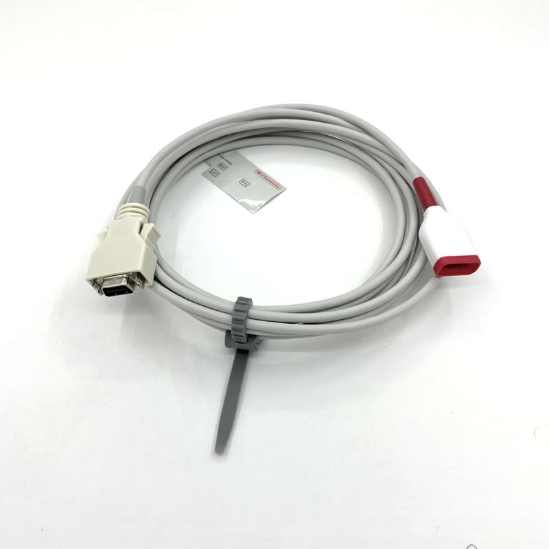 Kompatibel dengan M- Gray TPU SpO2 Sensor Extension Cable for Medical Care Monitor Accessories