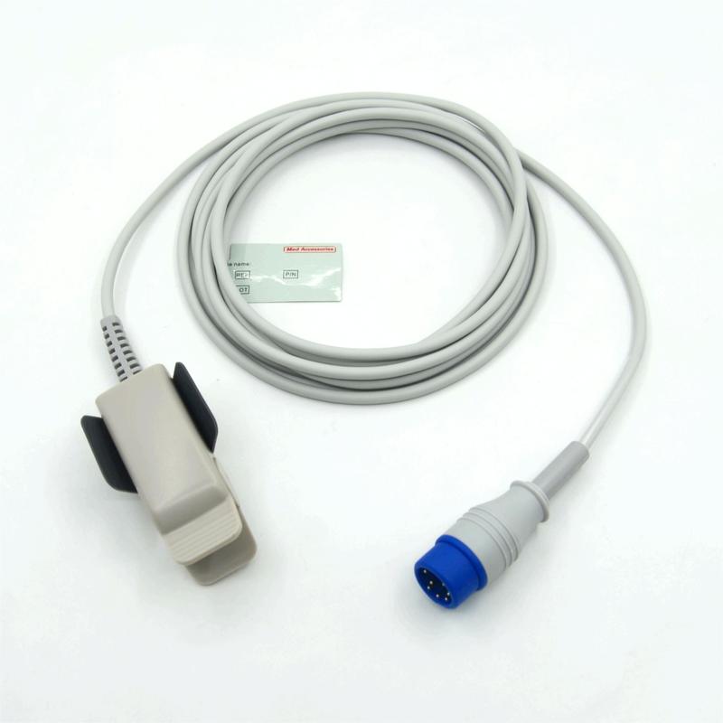 Kompatibel Zoll M2 Penggunaan Ulang Clip Dewasa Produsen Monitor Aksesoris Sensor SpO2