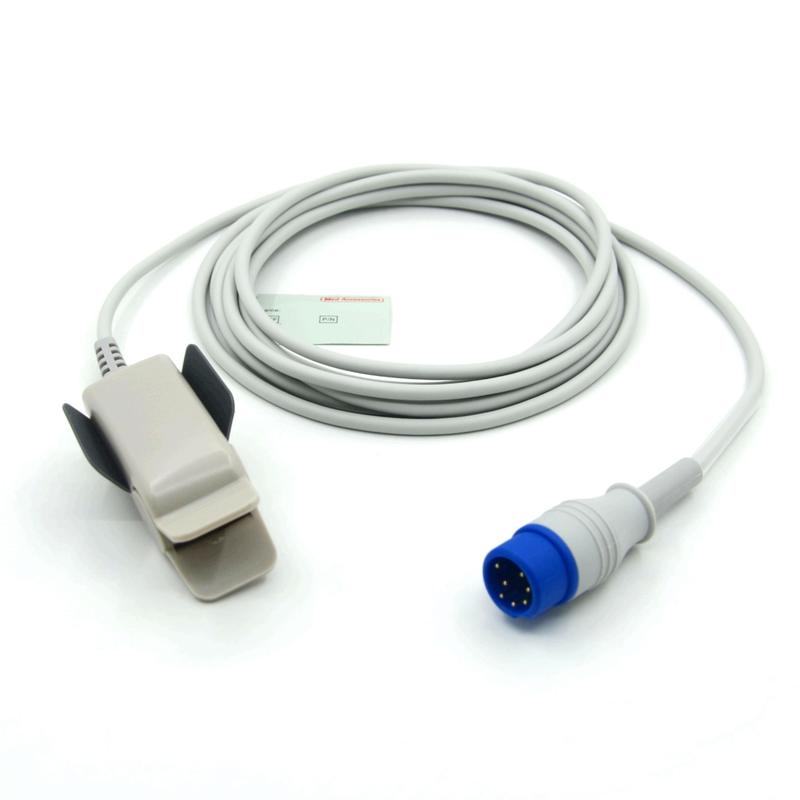 Kompatibel Zoll M2 Penggunaan Ulang Clip Dewasa Produsen Monitor Aksesoris Sensor SpO2