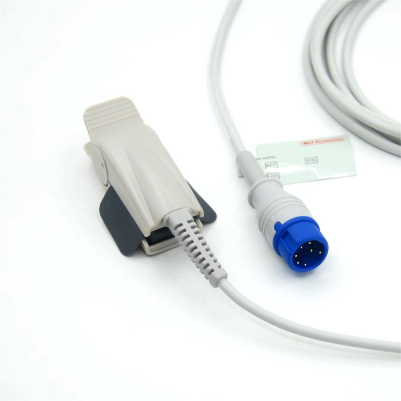 Kompatibel Zoll M2 Penggunaan Ulang Clip Dewasa Produsen Monitor Aksesoris Sensor SpO2