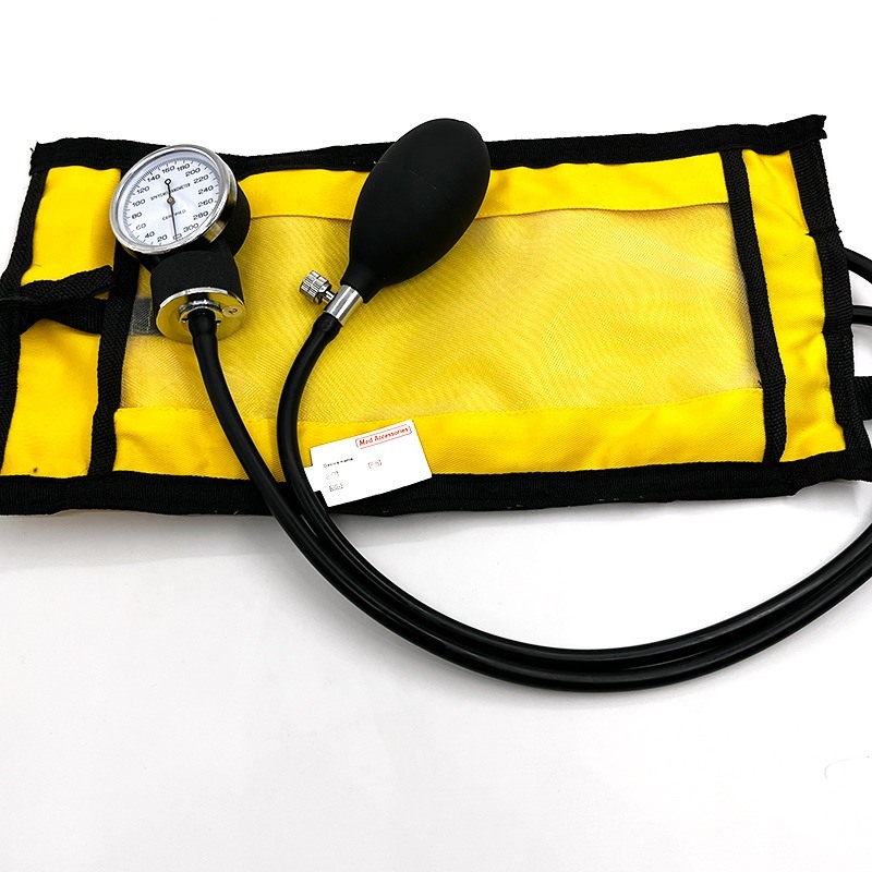 Aksesoris Rumah Sakit TPU Tas Infus Tekanan Manual yang Dapat Digunakan Lagi dengan Tas Infusor Tekanan Aneroid Gauge