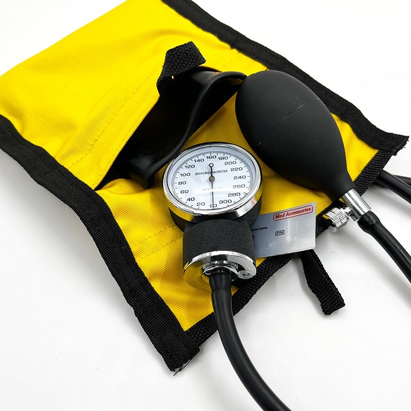 Aksesoris Rumah Sakit TPU Tas Infus Tekanan Manual yang Dapat Digunakan Lagi dengan Tas Infusor Tekanan Aneroid Gauge