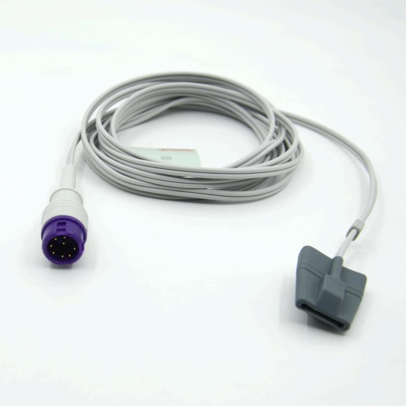 Kompatibel Mindray Epm15 Produsen Lunak Pediatrik yang Dapat Digunakan Kembali Aksesori Monitor Sensor SpO2