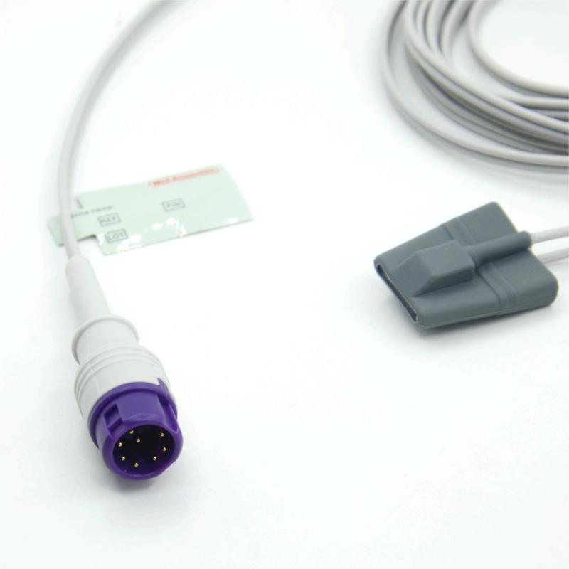 Kompatibel Mindray Epm15 Produsen Lunak Pediatrik yang Dapat Digunakan Kembali Aksesori Monitor Sensor SpO2