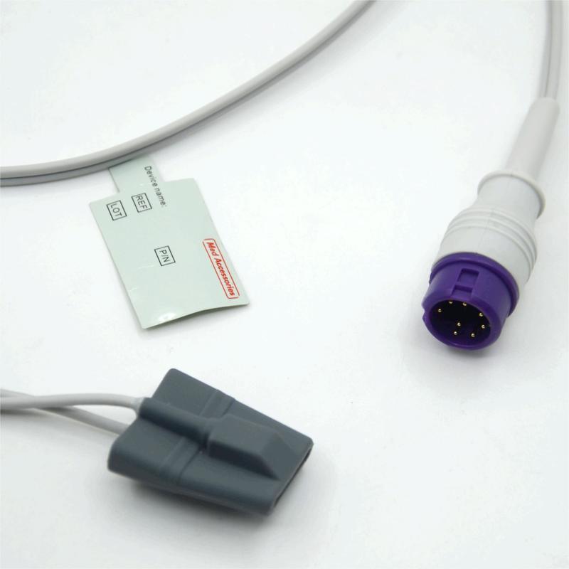 Kompatibel Mindray Epm15 Produsen Lunak Pediatrik yang Dapat Digunakan Kembali Aksesori Monitor Sensor SpO2