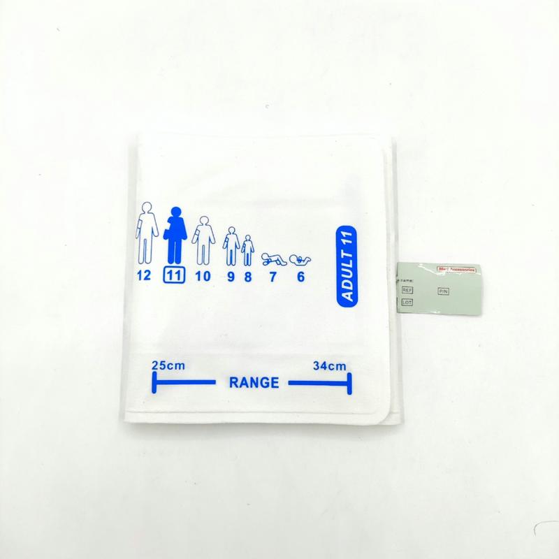 Kompatibel Welch Allyn 11 Ukuran Dewasa sekali pakai 25-34cm Flexiport Manset NIBP yang dapat digunakan kembali