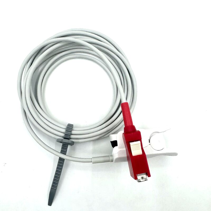 Aksesori Med Berkualitas Tinggi Aksesori Monitor Medis Sensor Klip Dewasa Dapat Digunakan Kembali Kompatibel Bahan Habis Pakai Medis Masi Kelas CE