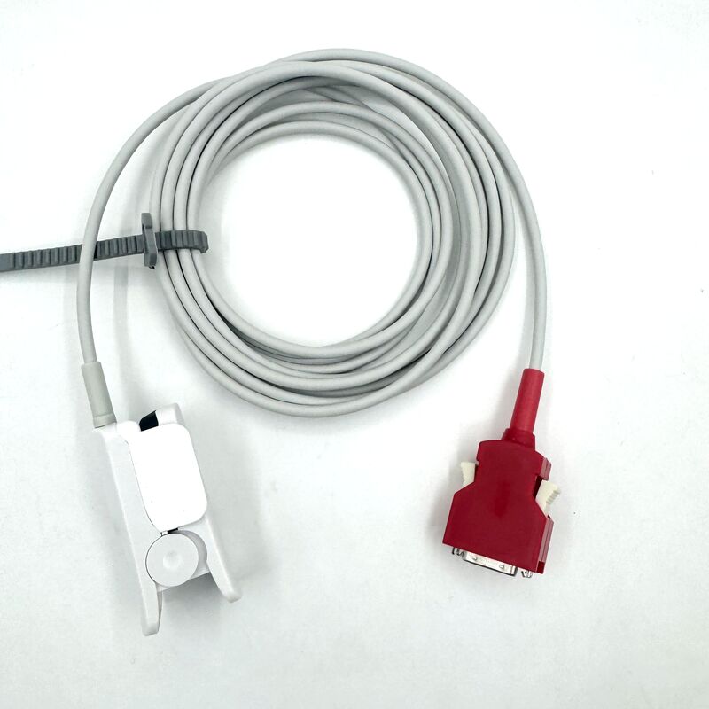 Aksesori Med Berkualitas Tinggi Aksesori Monitor Medis Sensor Klip Dewasa Dapat Digunakan Kembali Kompatibel Bahan Habis Pakai Medis Masi Kelas CE