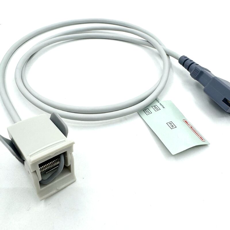 Aksesoris Med Berkualitas Tinggi Aksesoris Monitor Medis Pediatric Clip Sensor yang Dapat Digunakan Kembali Kompatibel Masi Konsumsi Medis CE