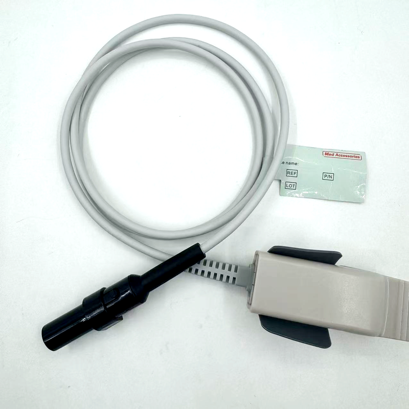 Kualitas tinggi Produsen aksesoris monitor medis Clip dewasa SpO2 Sensor kompatibel GE